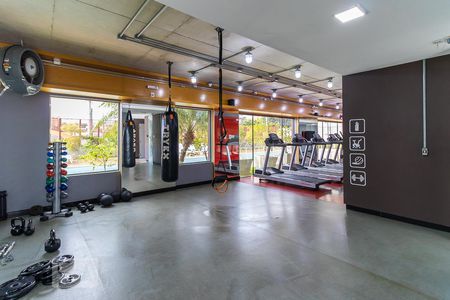 Studio para alugar com 70m², 1 quarto e 2 vagasÁrea comum - Academia