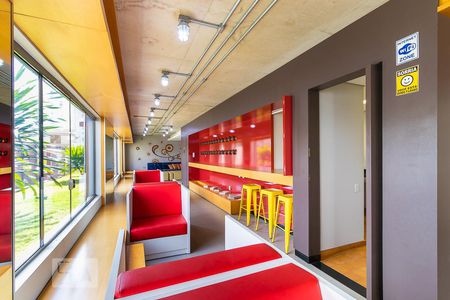 Studio para alugar com 70m², 1 quarto e 2 vagasÁrea comum - Espaço café