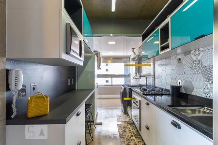 Studio para alugar com 70m², 1 quarto e 2 vagasCozinha