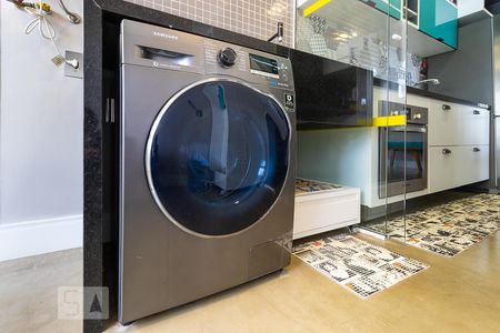 Studio para alugar com 70m², 1 quarto e 2 vagasÁrea de serviço - Máquina de lavar e secar