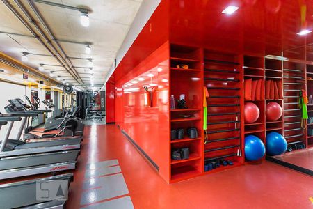 Studio para alugar com 70m², 1 quarto e 2 vagasÁrea comum - Academia