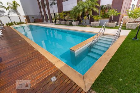 Studio para alugar com 70m², 1 quarto e 2 vagasÁrea comum - Piscina