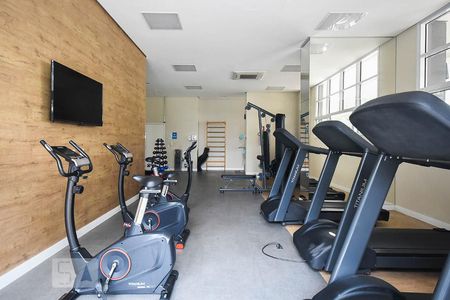 Studio para alugar com 37m², 1 quarto e 1 vaga Studio para alugar com 37m², 1 quarto e 1 vagaAcademiaÁrea comum