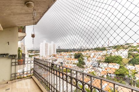 Varanda da sala de apartamento para alugar com 4 quartos, 167m² em Sumaré, São Paulo