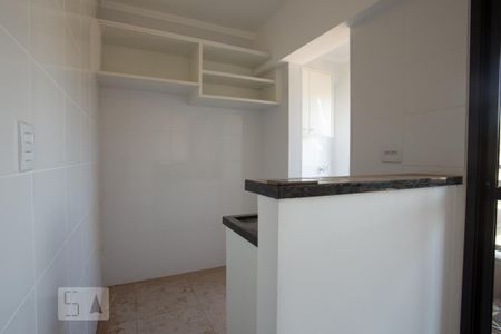 Cozinha de kitnet/studio para alugar com 1 quarto, 32m² em Ribeirânia, Ribeirão Preto