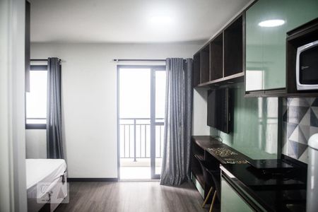 Studio para alugar com 25m², 1 quarto e sem vaga Studio para alugar com 25m², 1 quarto e sem vagaSala/Quarto