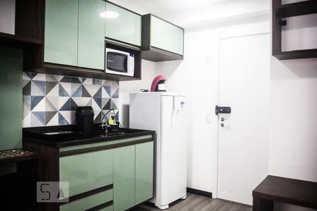 Studio para alugar com 25m², 1 quarto e sem vagaCozinha
