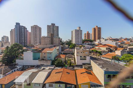 Vista da Sacada da Sala de apartamento para alugar com 3 quartos, 128m² em Vila Bastos, Santo André