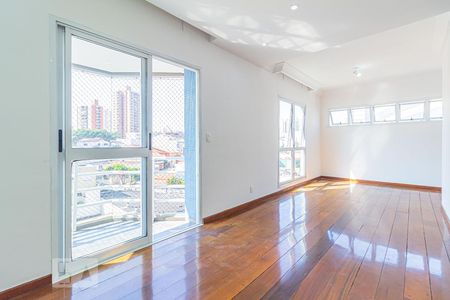 Sala de apartamento para alugar com 3 quartos, 128m² em Vila Bastos, Santo André