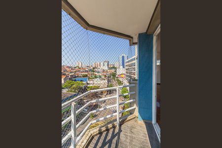 Sacada da Sala de apartamento para alugar com 3 quartos, 128m² em Vila Bastos, Santo André