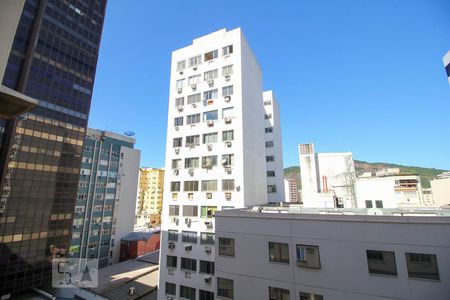 Vista do Quarto de kitnet/studio para alugar com 1 quarto, 30m² em Botafogo, Rio de Janeiro