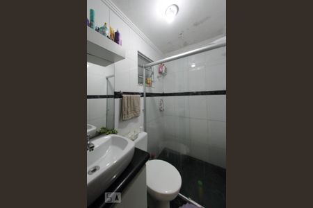 Banheiro de apartamento à venda com 2 quartos, 90m² em Jardim Orlandina, São Bernardo do Campo