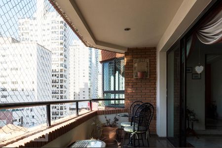 Varanda de apartamento à venda com 4 quartos, 218m² em Santana, São Paulo