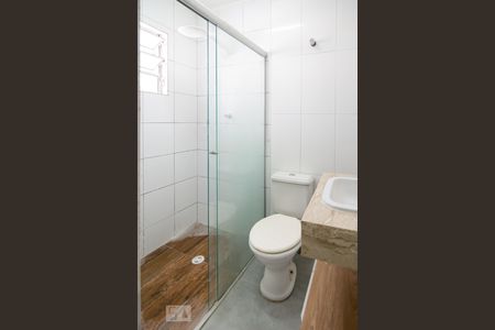 Banheiro Social de apartamento para alugar com 1 quarto, 32m² em Vila Cruzeiro, São Paulo