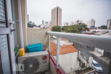 Varanda da Sala de apartamento à venda com 1 quarto, 40m² em Mirandópolis, São Paulo