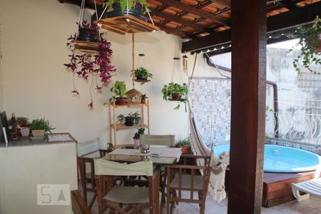 Casa à venda com 110m², 2 quartos e 1 vagaEspaço do terraço