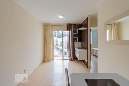 Detalhe Sala de apartamento para alugar com 2 quartos, 50m² em Vila Marieta, Campinas