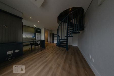 Sala de apartamento para alugar com 1 quarto, 58m² em Vila Izabel, Curitiba