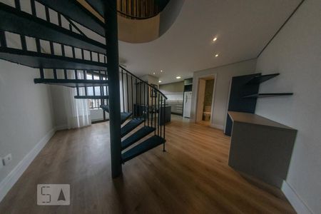 Sala de apartamento para alugar com 1 quarto, 58m² em Vila Izabel, Curitiba