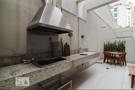 Área comum de apartamento para alugar com 1 quarto, 48m² em Santa Cecília, São Paulo