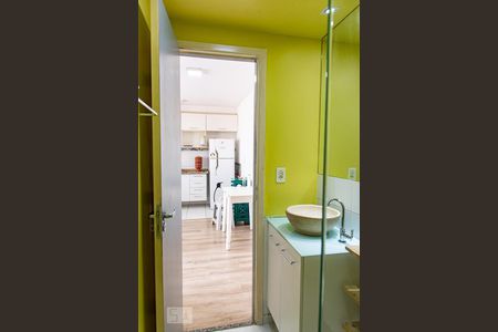 Apartamento para alugar com 36m², 1 quarto e sem vaga Apartamento para alugar com 36m², 1 quarto e sem vagaBanheiro