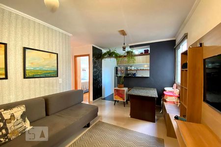 Sala de Estar de apartamento para alugar com 2 quartos, 40m² em Canudos, Novo Hamburgo