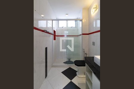 Banheiro da suíte  de apartamento à venda com 3 quartos, 125m² em Gávea, Rio de Janeiro