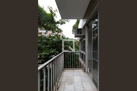 Varanda da sala  de apartamento à venda com 3 quartos, 125m² em Gávea, Rio de Janeiro