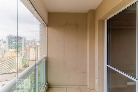 Varanda de apartamento para alugar com 1 quarto, 46m² em Centro, São Paulo