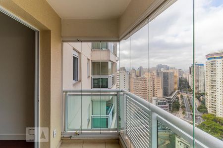 Varanda de apartamento para alugar com 1 quarto, 46m² em Centro, São Paulo