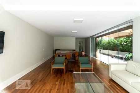 Apartamento para alugar com 110m², 2 quartos e 1 vagaSalão de festas