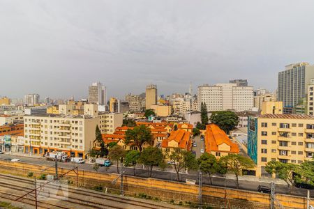 Vista da Sala de apartamento à venda com 2 quartos, 50m² em Luz, São Paulo