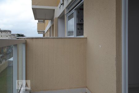 Varanda da sala de apartamento para alugar com 2 quartos, 55m² em Recreio dos Bandeirantes, Rio de Janeiro