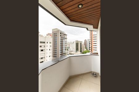 Sacada Sala de apartamento para alugar com 1 quarto, 45m² em Itaim Bibi, São Paulo