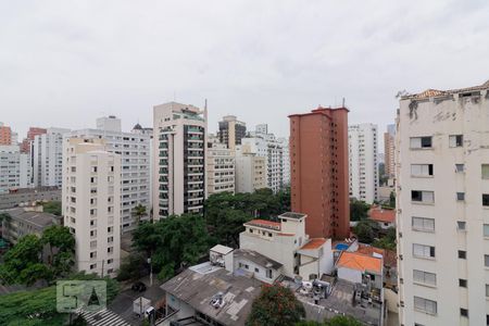 Vista Sala de apartamento para alugar com 1 quarto, 45m² em Itaim Bibi, São Paulo