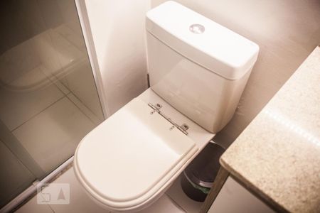 Apartamento para alugar com 42m², 1 quarto e 1 vagaDetalhe do banheiro
