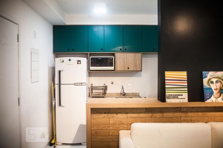 Apartamento para alugar com 42m², 1 quarto e 1 vagaDetalhe cozinha