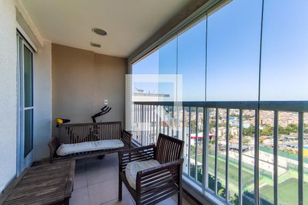 Varanda de apartamento à venda com 2 quartos, 63m² em Fazenda Morumbi, São Paulo