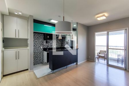 Sala de apartamento à venda com 2 quartos, 63m² em Fazenda Morumbi, São Paulo