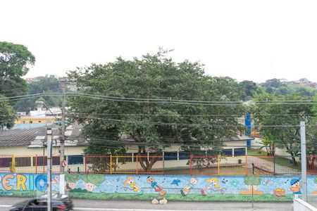 Vista da sala de kitnet/studio para alugar com 1 quarto, 40m² em Vila Nilo, São Paulo