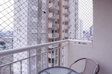 Varanda Sala de apartamento para alugar com 2 quartos, 53m² em Barra Funda, São Paulo