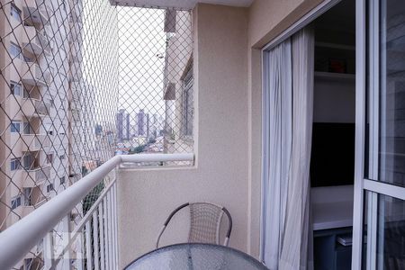 Varanda Sala de apartamento para alugar com 2 quartos, 53m² em Barra Funda, São Paulo
