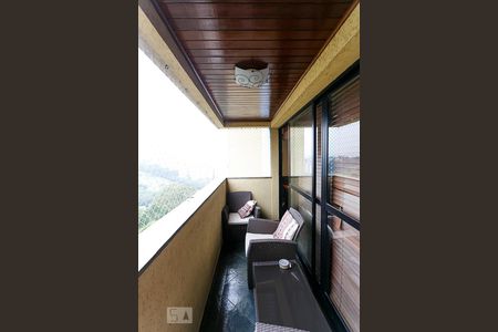 Varanda da Sala de apartamento à venda com 3 quartos, 160m² em Paraíso do Morumbi, São Paulo
