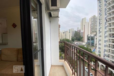 Sacada de apartamento para alugar com 1 quarto, 40m² em Vila Andrade, São Paulo