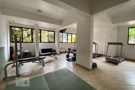 Apartamento para alugar com 40m², 1 quarto e 1 vaga Apartamento para alugar com 40m², 1 quarto e 1 vagaÁrea comum - Academia