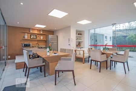 Apartamento à venda com 80m², 1 quarto e 2 vagasEspaço Gourmet