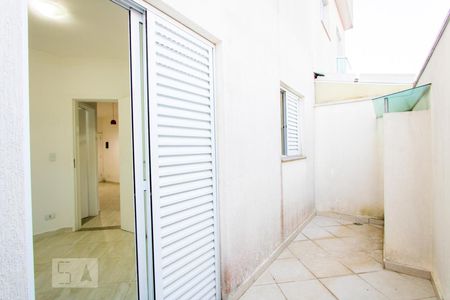 Varanda do Quarto 1 de apartamento à venda com 2 quartos, 36m² em Vila Scarpelli, Santo André