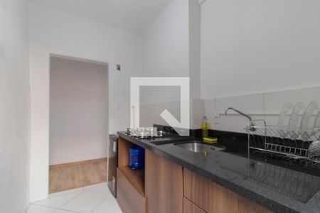 Apartamento à venda com 45m², 1 quarto e sem vaga Apartamento à venda com 45m², 1 quarto e sem vagaCozinha e Área de Serviço