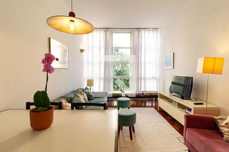 Detalhe da sala de apartamento para alugar com 2 quartos, 80m² em Ipanema, Rio de Janeiro