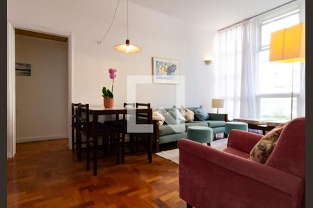 Sala  de apartamento para alugar com 2 quartos, 80m² em Ipanema, Rio de Janeiro